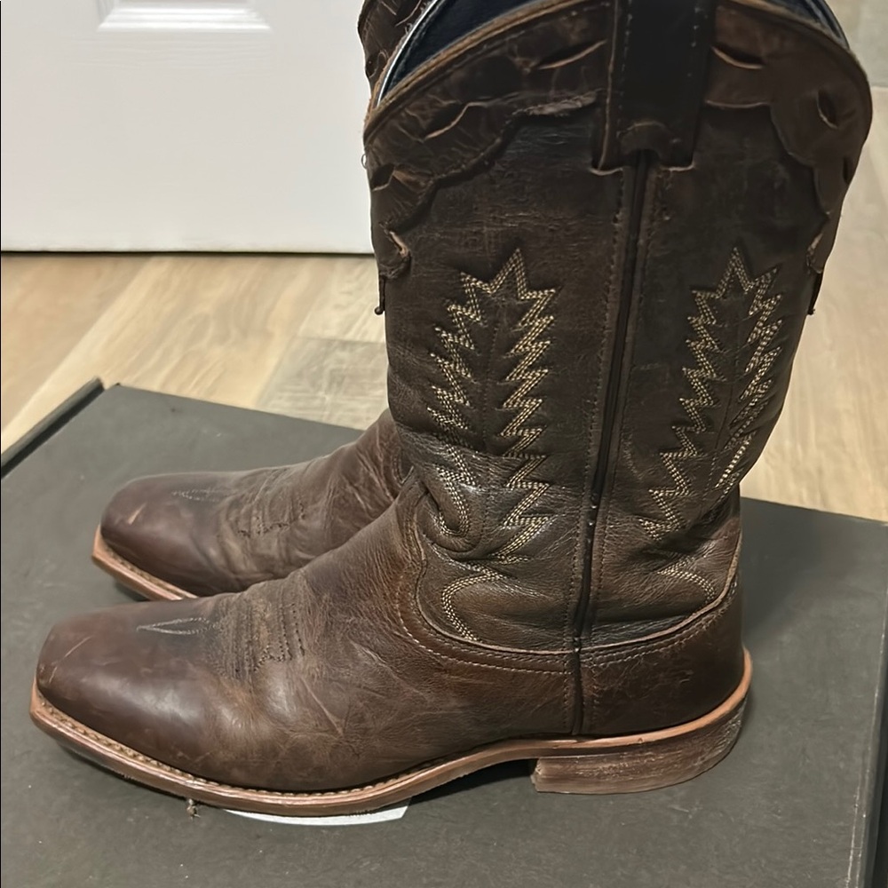 Abilene Boot Co. Dark Brown Western Boots
